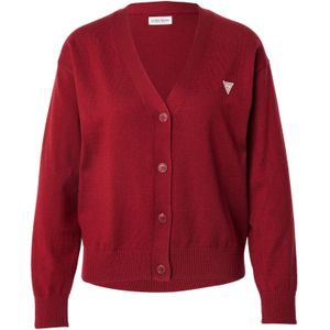 GUESS JEANS Gebreid vest  grenadine / wit