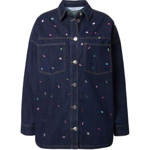 Studio Untold Blouse  blauw denim