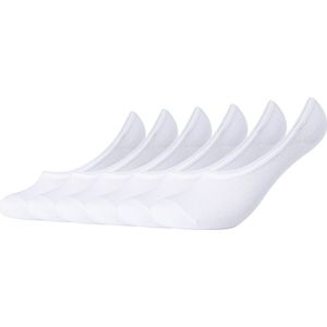 s.Oliver - Enkelsokken Essentials - Wit - 6 Paar - Met Antislip Siliconenlaag