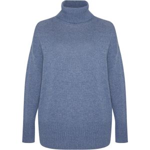 Style Republic Oversized trui  blauw gemêleerd