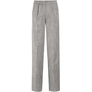 MADELEINE Pantalon  grijs / wolwit