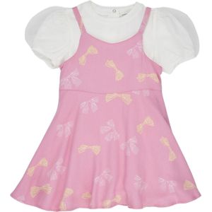 Panço Set  rosa / wit