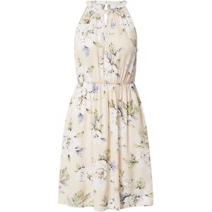 VILA Zomerjurk 'MESA'  nude / lichtblauw / olijfgroen / wit