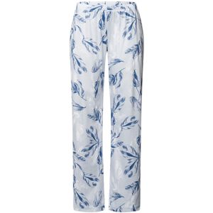 Hanro Pyjamabroek ' Loungy Nights '  blauw / wit