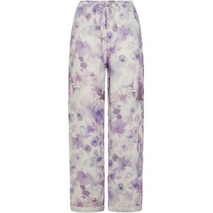 DEHA Broek  lila / wit