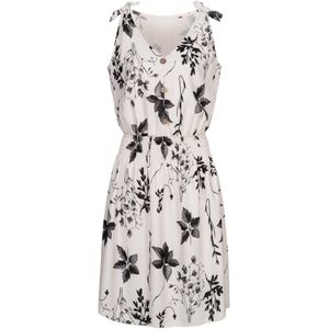 Cloud5ive Zomerjurk  ecru / zwart