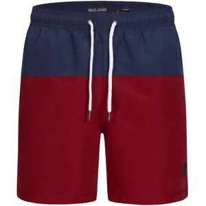 INDICODE JEANS Zwemshorts 'Pruitt'  navy / donkerrood