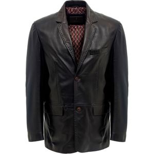 PIERRE CARDIN Tussenjas  donkerbruin