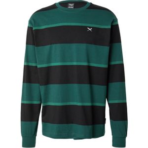 Iriedaily Shirt 'Boldness'  donkergroen / zwart / wit