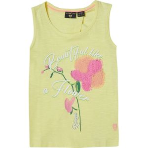 KOROSHI Top  lichtgeel / groen / lichtroze / wit