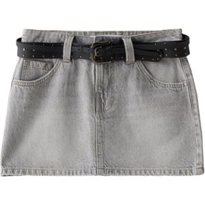 Bershka Rok  lichtgrijs