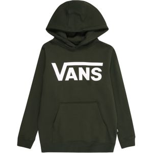 VANS Sweatshirt 'Classic II'  olijfgroen / wit