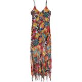 Jurk - Aangesloten Midi - V-hals - Ontworpen door Mr. Christian Lacroix