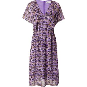 InWear Jurk 'Elra'  bruin / sering / lichtlila / zwart