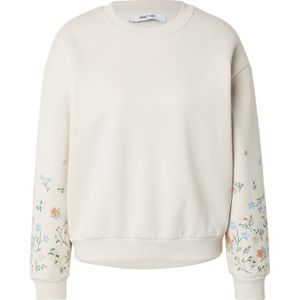 ABOUT YOU Sweatshirt 'Gitta'  ecru / lichtblauw / groen / rosa