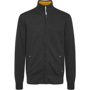 !Solid Sweatvest  donkergrijs