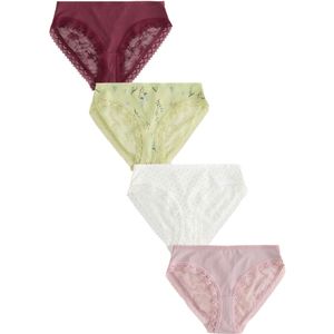 Next Slip  mintgroen / poederroze / bordeaux / wit