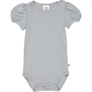 Müsli by GREEN COTTON Rompertje/body  smoky blue