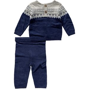 Rock a Bye Baby Boutique Set  navy / grijs
