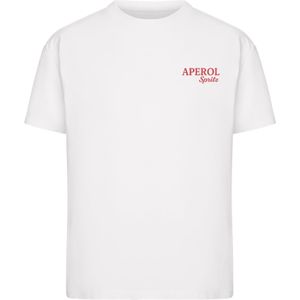 Merchcode Shirt ' Aperol Spritz'  groen / oranje / rood / wit