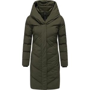 Ragwear Wintermantel 'Natalka'  donkergroen