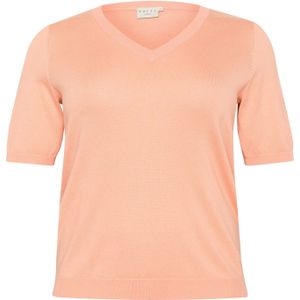 KAFFE CURVE Trui 'Lizzy'  abrikoos