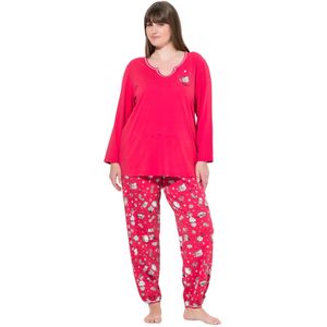 Ulla Popken Pyjama  magenta