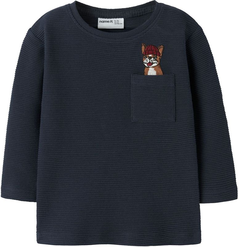 NAME IT - NMMROFUS - T-shirt - Navy - Motiefprint
