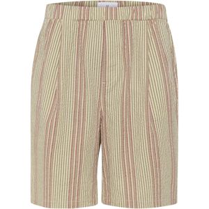 Matinique Broek 'Noah'  lichtbruin / pastelgroen / pink