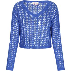 IZIA Trui 'Boho'  royal blue/koningsblauw