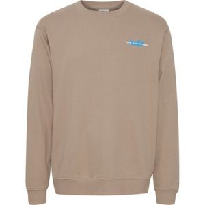 !Solid Sweatshirt  blauw / natuurwit