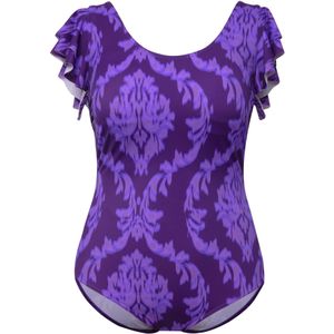 Ulla Popken Badpak  violetblauw