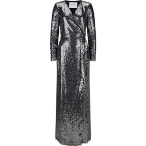 Nicowa Avondjurk 'MILOWA'  zilver