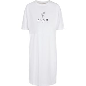 F4NT4STIC Jurk 'Blóm Rose'  zwart / wit