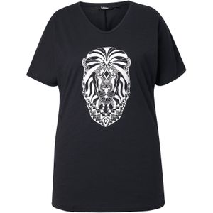 Ulla Popken Shirt  zwart