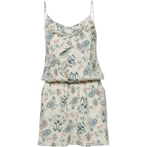 KOROSHI Jumpsuit  duifblauw / bruin / wit