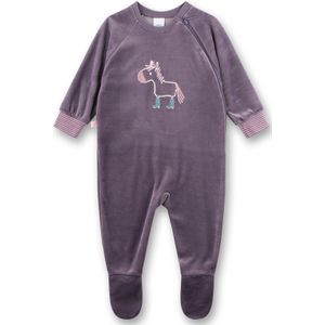 Sanetta Rompertje/body  turquoise / donkerlila / rosa / wit