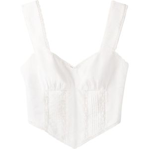 Bershka Top  offwhite
