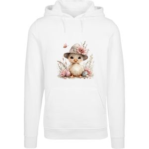 F4NT4STIC Trui 'Süßes Oster Küken mit Hut'  gemengde kleuren / wit