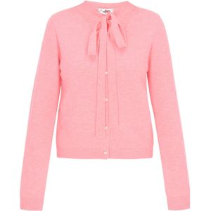 MYMO Gebreid vest 'Young Fashion'  rosa