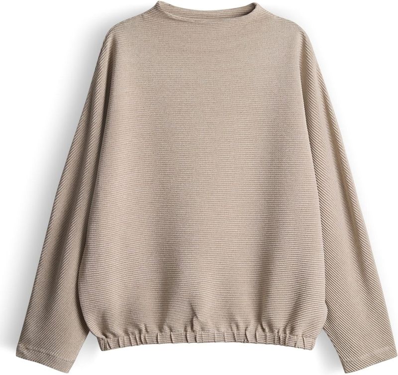 OPUS Shirt 'Saglanz'  taupe