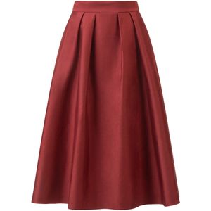Kraimod - Rok - Bordeaux - A-lijn Rok - 3/4 Lengte