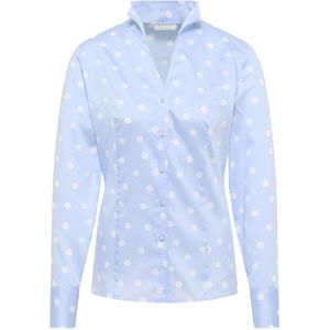 Eterna - Overhemdblouse - Lichtblauw - Regular fit - EASY IRON