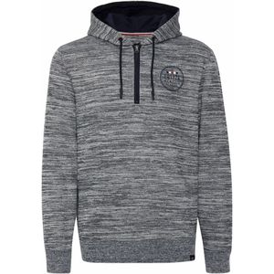 FQ1924 Sweatshirt 'GUNAR'  blauw / grijs / rood / wit