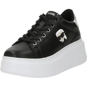 Karl Lagerfeld Sneakers laag  taupe / zwart / zilver / wit