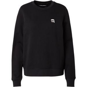 Karl Lagerfeld Sweatshirt 'Ikonik 2.0'  nude / zwart / wit