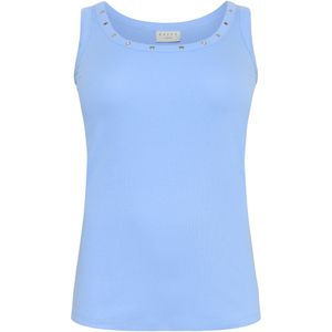KAFFE CURVE Top 'KCCarina'  azuur