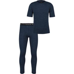 normani Sportpak  blauw gemêleerd / zwart / wit