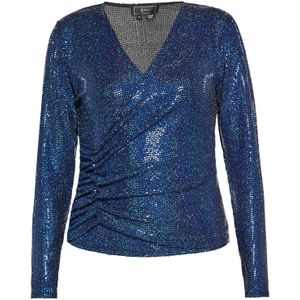 faina Blouse  blauw