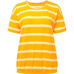 LAURASØN Shirt  pasteelgeel / neonoranje